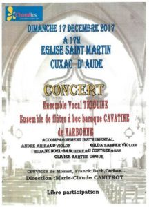 Concert  de musique classique à Cuxac d'Aude @ Eglise Saint Martin | Cuxac-d'Aude | Occitanie | France