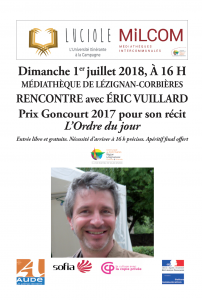 Le prix Goncourt 2017 à Lézignan ! @ Mediathèque de Lézignan | Lézignan-Corbières | Occitanie | France