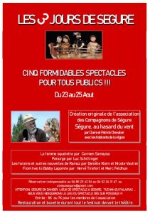 Festival : "Les trois jours de Ségure" @ Théatre de Ségure | Tuchan | Occitanie | France